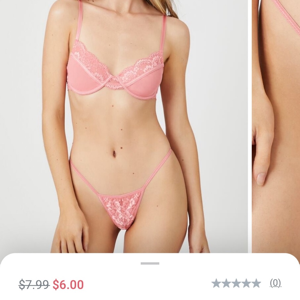 Lace G-String Thong Panties